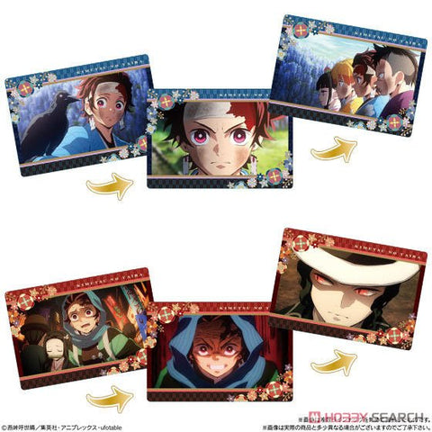 Kimetsu no Yaiba Famous Scene Card + Chocolate