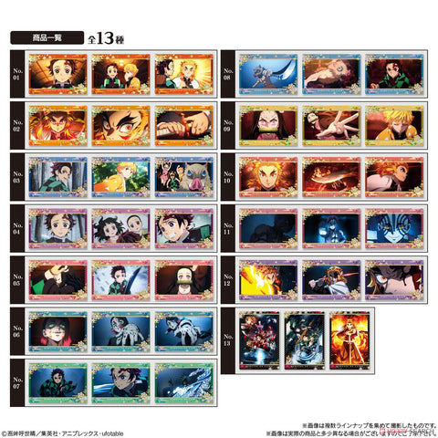 Kimetsu no Yaiba Movie Chocolate Biscuit + Cards Blind Packet