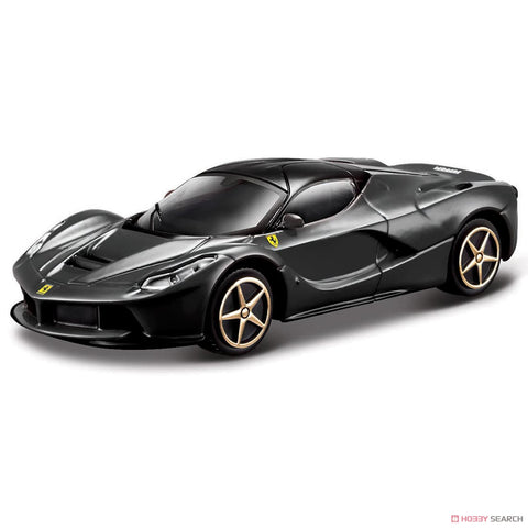 Burago 1/43 Black Laferrari Race and Play Ferrari