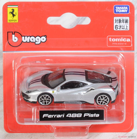 Tomica x Burago Blister Ferrari 488 Pista