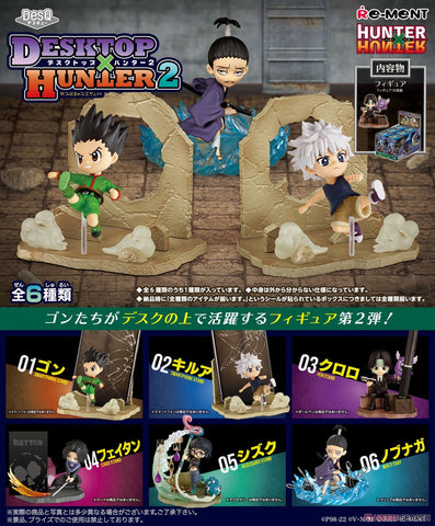 Re-Ment Hunter x Hunter Desktop Hunter 2 (Set of 6) Re-Ment Hunter x Hunter Desktop Hunter 2 (Set of 6)