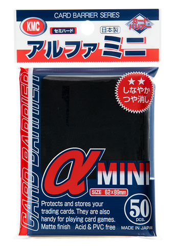 KMC Card Barrier @ Mini - Mini Black KMC Card Barrier @ Mini - Mini Black