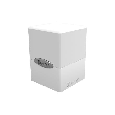 Ultra Pro Satin Cube Deck Box White Ultra Pro Satin Cube Deck Box White