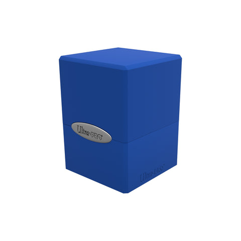 Ultra Pro Satin Cube Deck Box Blue Ultra Pro Satin Cube Deck Box Blue