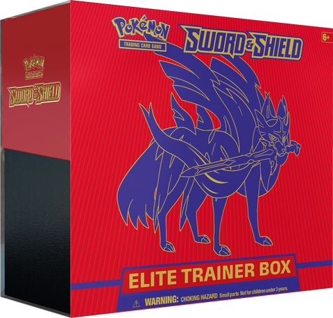Pokemon SS1 Sword & Shield Red Elite Trainer Box Pokemon SS1 Sword & Shield Red Elite Trainer Box