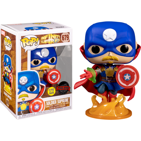 Funko POP! (679) Infinity Warps Soldier Supreme Funko POP! (679) Infinity Warps Soldier Supreme