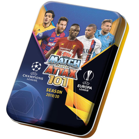 Topps Match Attax 101 UEFA 2019/20 Mega Tin Topps Match Attax 101 UEFA 2019/20 Mega Tin