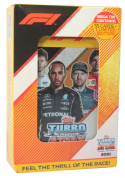 Topps Turbo Attax 2021 Mega Tin Box Topps Turbo Attax 2021 Mega Tin Box