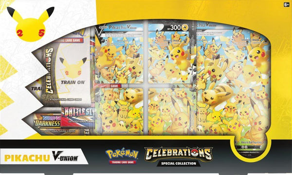 Pokemon TCG 25th Anniversary Pikachu V-Union | PLAYe