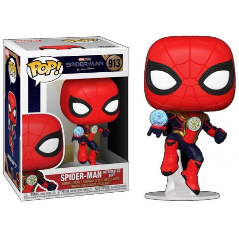 Funko POP! (913) No Way Home Spider-Man Integrated Suit Funko POP! (913) No Way Home Spider-Man Integrated Suit
