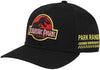 Jurassic Park Park Ranger Pre-Curved Snapback Hat Jurassic Park Park Ranger Pre-Curved Snapback Hat