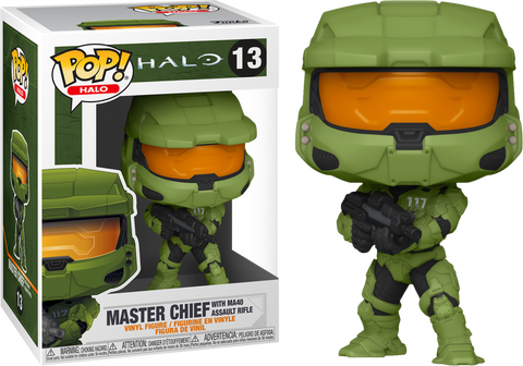 Funko POP! (13) Halo Master Chief with MA40 Assault Funko POP! (13) Halo Master Chief with MA40 Assault