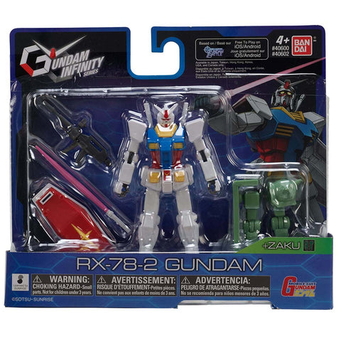Gundam Infinity Series 4.5" Build A Zaku (Set of 5)