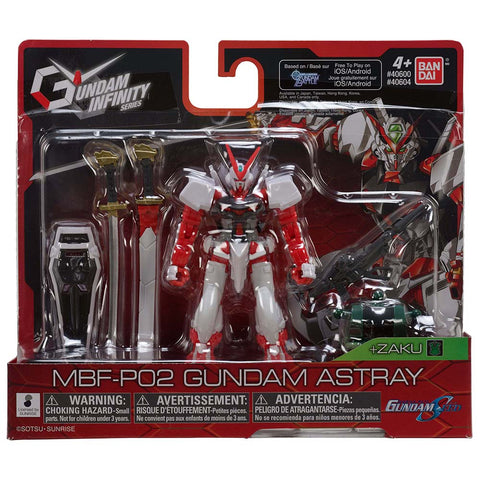 Gundam Infinity Series 4.5" Build A Zaku (Set of 5)