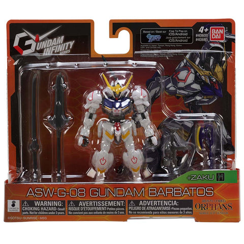 Gundam Infinity Series 4.5" Build A Zaku (Set of 5)