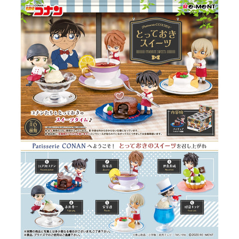 Re-Ment Detective Conan Favorite Sweets (Set of 6) Re-Ment Detective Conan Favorite Sweets (Set of 6)