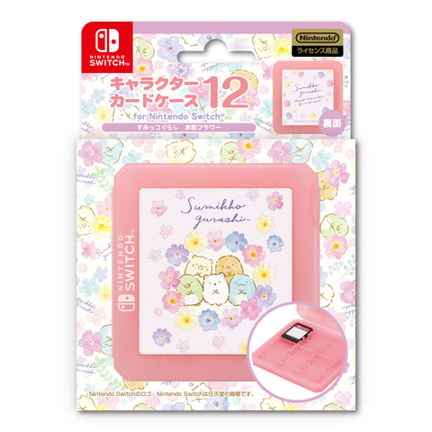 Nintendo Switch Sumikko Gurashi Pink 12 Card Case Nintendo Switch Sumikko Gurashi Pink 12 Card Case