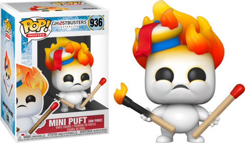 Funko POP! (936) Ghostbusters 3 Mini Puft on Fire Funko POP! (936) Ghostbusters 3 Mini Puft on Fire