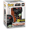 Funko POP! (488) The Mandalorian Dark Trooper with Grogu Exclusive Funko POP! (488) The Mandalorian Dark Trooper with Grogu Exclusive