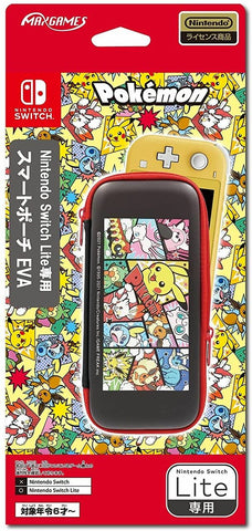 Nintendo Switch Lite Max Games Pokemon Comic Smart Pouch EVA Nintendo Switch Lite Max Games Pokemon Comic Smart Pouch EVA