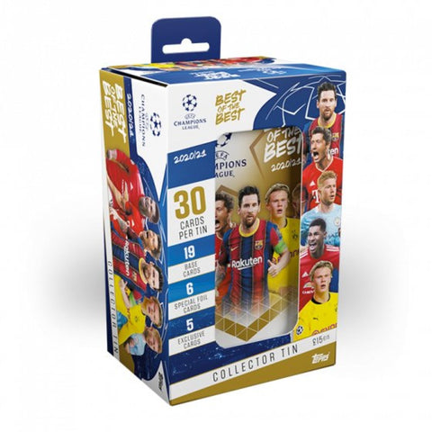Topps Best of the Best UEFA CL 2020/21 Collector Tin Topps Best of the Best UEFA CL 2020/21 Collector Tin