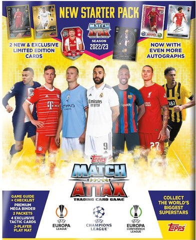 Topps Match Attax UEFA CL&EL 2022/23 Starter Pack Topps Match Attax UEFA CL&EL 2022/23 Starter Pack