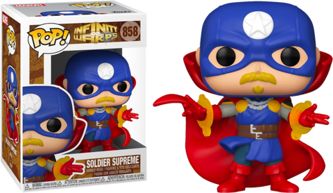 Funko POP! (858) Marvel: Infinity Warps Soldier Supreme Funko POP! (858) Marvel: Infinity Warps Soldier Supreme