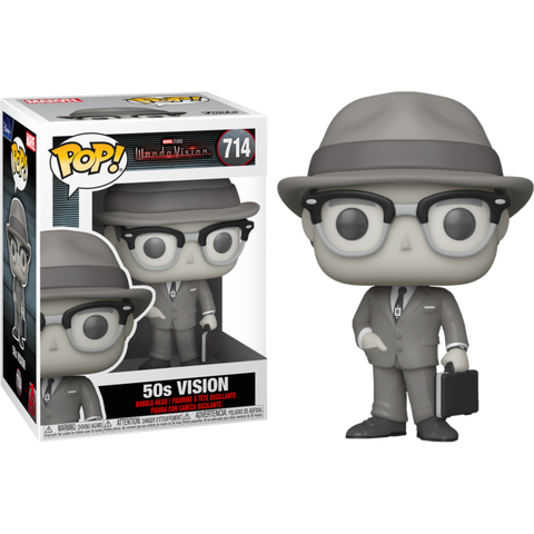 Funko POP! (714) WandaVision 50's Vision Black & White Funko POP! (714) WandaVision 50's Vision Black & White