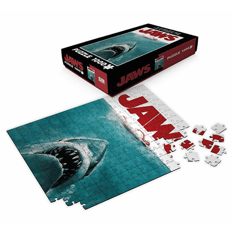 Jaws Movie Poster Puzzle 1,000 piece