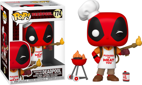 Funko POP! (774) Deadpool 30TH Backyard Griller Funko POP! (774) Deadpool 30TH Backyard Griller