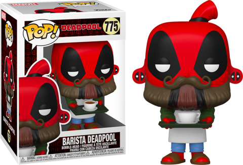 Funko POP! (775) Deadpool 30TH Coffee Barista Funko POP! (775) Deadpool 30TH Coffee Barista