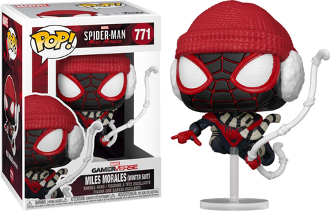 Funko POP! (771) Spider-Man Miles Morales Game Winter Funko POP! (771) Spider-Man Miles Morales Game Winter