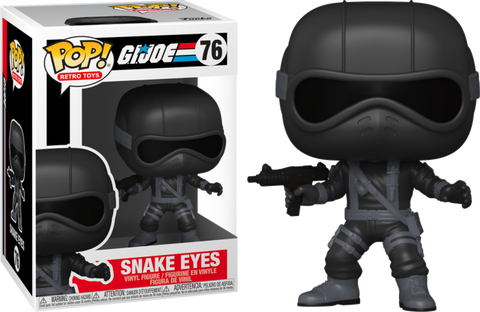 Funko POP! (76) G.I. Joe Version 1 Snake Eyes Funko POP! (76) G.I. Joe Version 1 Snake Eyes
