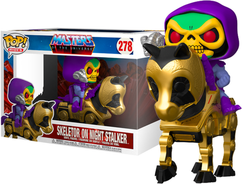 Funko POP! (278) MOTU Skeletor with Night Stalker Pop Funko POP! (278) MOTU Skeletor with Night Stalker Pop