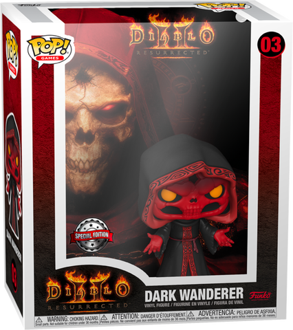 Funko POP! (03) Diablo 2 Dark Wanderer Glow in the Dark Funko POP! (03) Diablo 2 Dark Wanderer Glow in the Dark