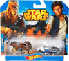 Star Wars Hot Wheels Han Solo and Chewbacca Set Star Wars Hot Wheels Han Solo and Chewbacca Set