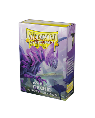 Dragon Shield Japanese Size 60 Sleeves - Orchid Dragon Shield Japanese Size 60 Sleeves - Orchid
