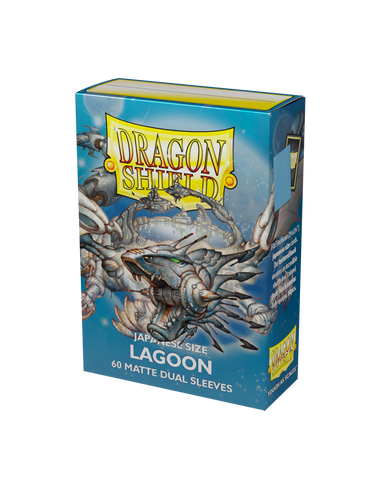 Dragon Shield Japanese Size 60 Sleeves - Lagoon Dragon Shield Japanese Size 60 Sleeves - Lagoon