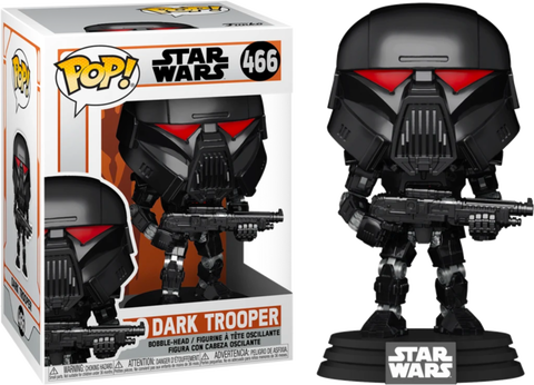 Funko POP! (466) Star Wars The Mandalorian Dark Trooper Funko POP! (466) Star Wars The Mandalorian Dark Trooper