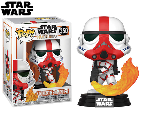 Funko POP! (350) Mandalorian Incinerator Stormtrooper Funko POP! (350) Mandalorian Incinerator Stormtrooper
