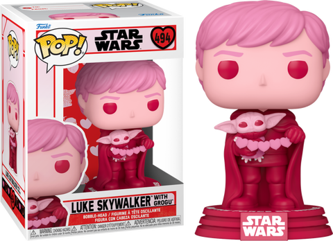 Funko POP! (494) Valentine Luke Skywalker with Grogu Funko POP! (494) Valentine Luke Skywalker with Grogu