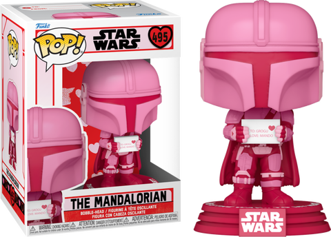 Funko POP! (495) Valentines The Mandalorian Funko POP! (495) Valentines The Mandalorian