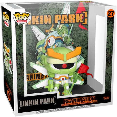 Funko Pop! (27) Linkin Park Reanimation Album Figure with Case Funko Pop! (27) Linkin Park Reanimation Album Figure with Case