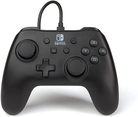 Nintendo Switch PowerA Wired Controller Controller - Black Matte Nintendo Switch PowerA Wired Controller Controller - Black Matte