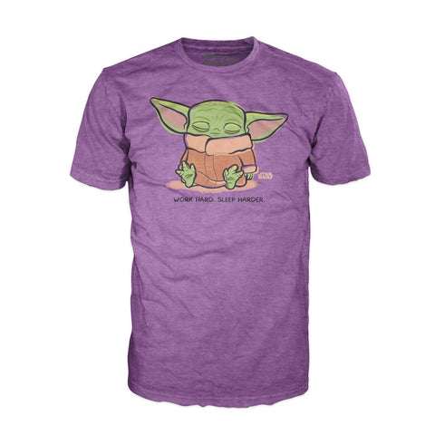 The Mandalorian The Child Sleeping Purple - Large The Mandalorian The Child Sleeping Purple - Large