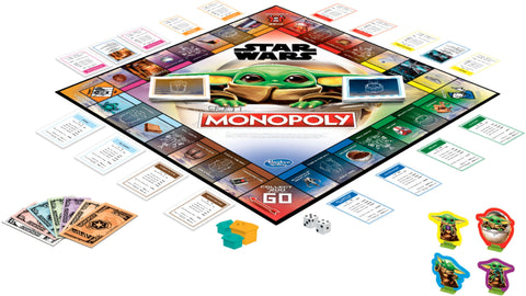 Star Wars Mandalorian The Child Edition Monopoly