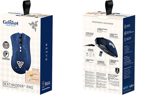Razer DeathAdder V2 Pro Genshin Impact Gaming Mouse Razer DeathAdder V2 Pro Genshin Impact Gaming Mouse