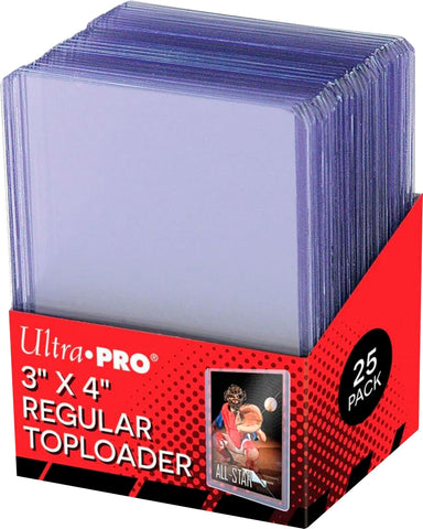 Ultra Pro Toploader 3"X4" Ultra Clear Border Ultra Pro Toploader 3"X4" Ultra Clear Border
