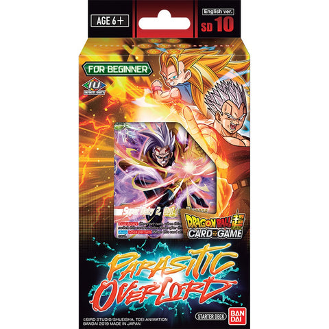 Bandai Dragon Ball DB8 Parasitic Overlord SD10 Deck Bandai Dragon Ball DB8 Parasitic Overlord SD10 Deck