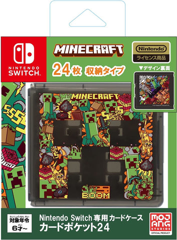 Nintendo Switch Max Games Minecraft 24 Card Case Nintendo Switch Max Games Minecraft 24 Card Case